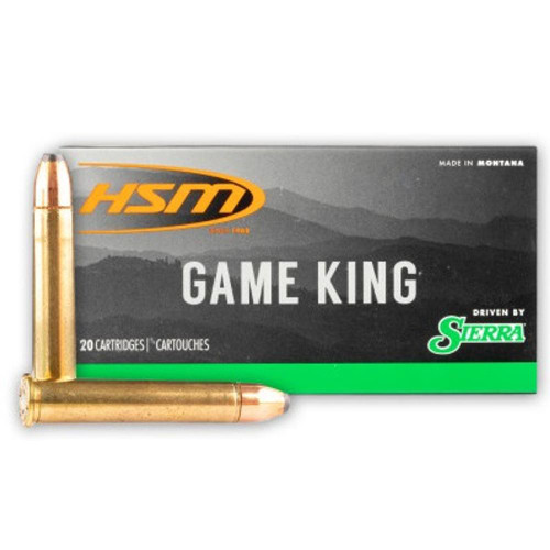 HSM Game King .375 Win 200gr JFP Rifle Ammunition, 20rd Box - HSM 375WIN2N