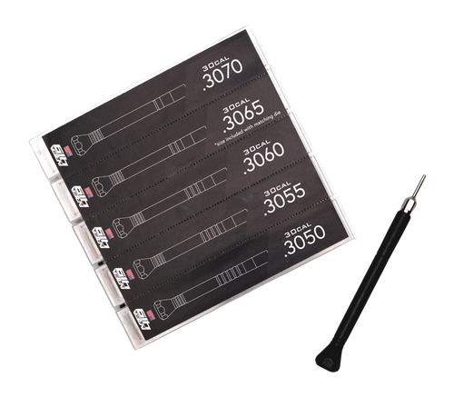 Area 419 Zero Sizing Die Mandrel Kit .30 Cal - 419-MANDRELS-30