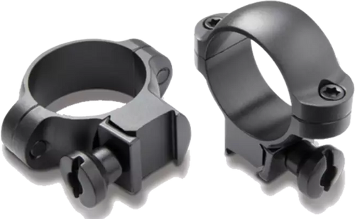 Burris Deluxe Rimfire and Airgun Rings 1" Medium, Black Gloss - 420072