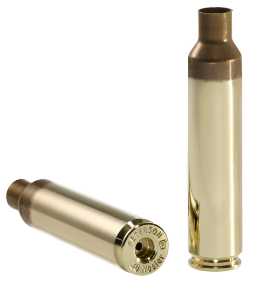 Peterson Cartridge 30 Nosler Reloading Brass 50 Per Box - 40030-R