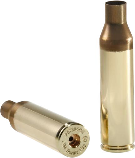 Peterson Cartridge 338 Norma Mag Reloading Brass 250 Count - 40020-P