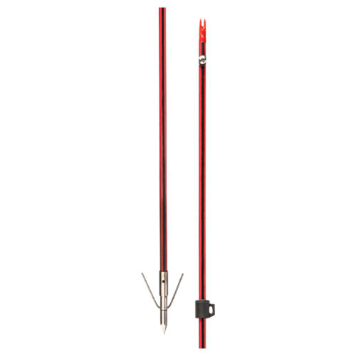 Cajun Bowfishing Wasp Arrow with Piranha Point XT, Red - ABF4912