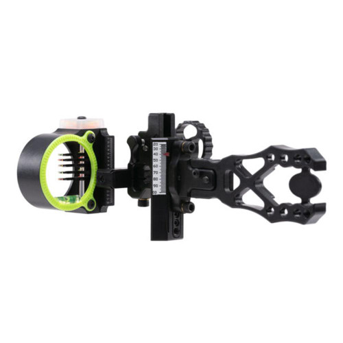 Black Gold Ascent Verdict 4" Dovetail 5 Pin HD Bow Sight, Black - AV4DT5