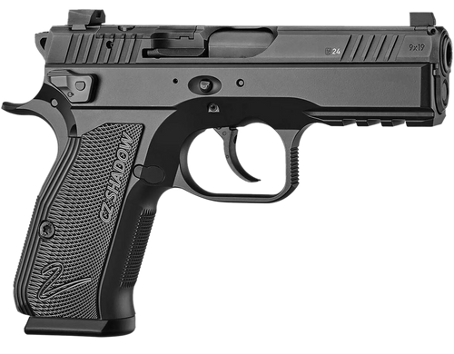 CZ Shadow 2 Carry 9mm 4" 15+1 Semi-Auto Pistol, Black Nitride - 91244