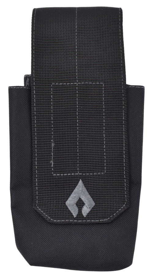 Advance Warrior Solutions Single Mag Pouch Rifle Black MOLLE - ARSMPBL