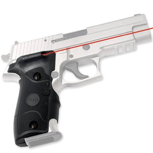 Crimson Trace Lasergrip Sig P226 Mil-Std Red Laser, Black - LG-426M