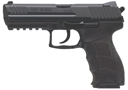 Heckler & Koch P30L V3 9mm 4.45" 20rd Pistol, Black - 81001092