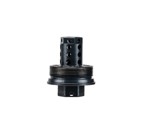 IWI HUB-T Suppressor Adapter, 5/8x24, Stainless Steel, Black - IWSHUBSS24