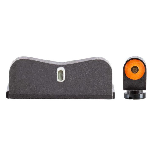 XS Sights DXT2 Big Dot Night Sight for S&W M&P 380 Shield EZ, Green/Orange - SW-0031S-5N