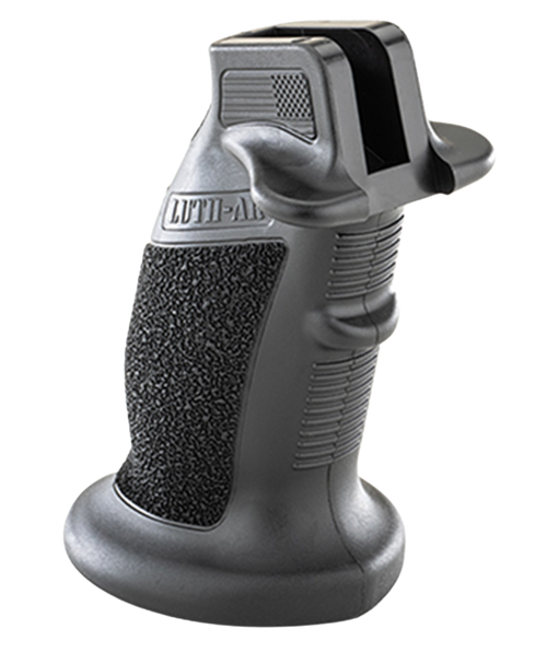 Luth-AR Wing Ambidextrous Pistol Grip, Black Thermoplastic - PG-WG