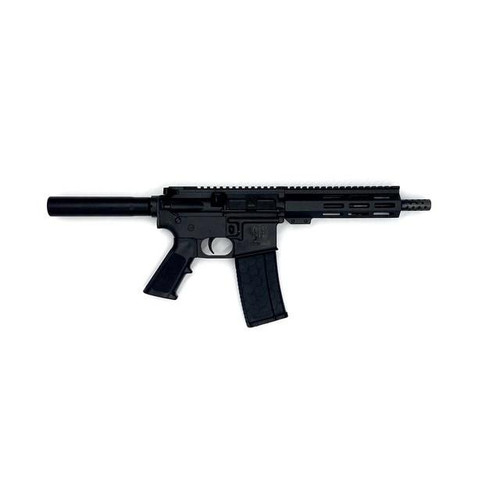 10 Ring Great Lakes AR-15 Pistol .223 Wylde 7.5" 30rd, Black Nitride - GL15223P BLK
