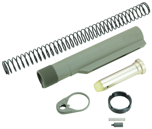 Timber Creek Outdoors Buffer Tube Kit, OD Green AR-15/AR Style - ARBTKOD