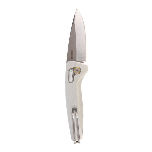 SOG One-Zero AU Folding Knife, Silver - SOG-15-73-03-57