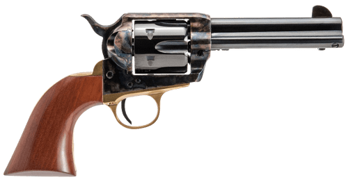 Cimarron Pistolero 9mm 4.75" 6rd Revolver, Color Case Hardened - PPP9MM