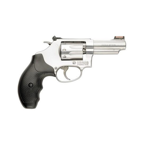 Smith & Wesson Model 63 .22 LR 3" 8rd Revolver, Stainless with Black Grip - 162634U