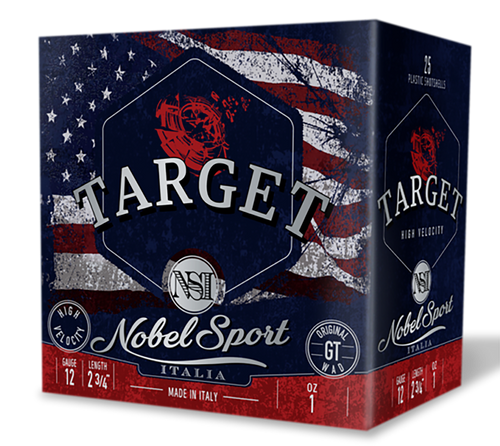 Nobel Plastic 12 Gauge 2.75" 1oz #7.5 Shot 25 Round Box - ANS121FSC75