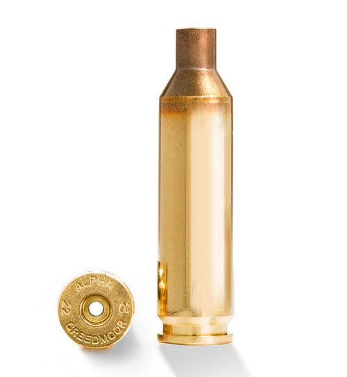 Alpha Munitions Ultra Premium Unprimed Brass Cartridge Cases .22 Creedmoor Small Rifle Primer 100/Box - AM22100SRP