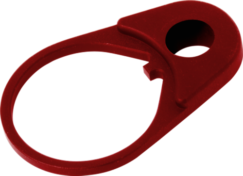 Timber Creek Outdoor Inc QD End Plate Quick Detach AR Platform Red Anodized Aluminum Ambidextrous - QDEPR