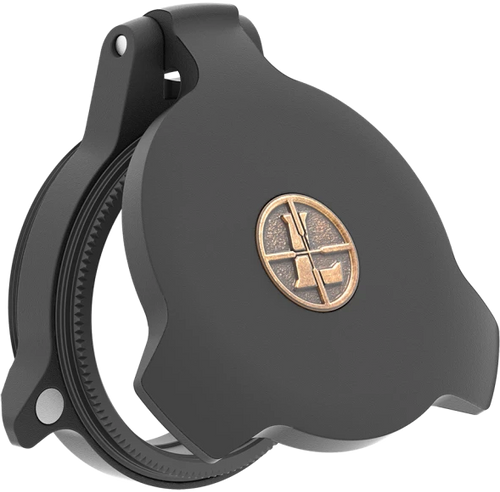 Leupold Alumina Flip-Back Lens Cover 28mm, Matte Black - 58755