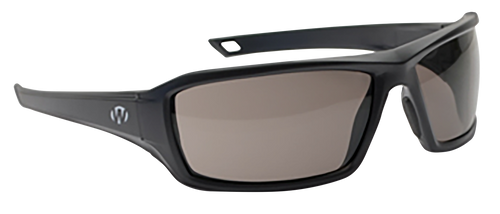 Walker's IKON Forge Shooting Glasses, Matte Black with Smoke Lens - GWPIKNFF2SMK