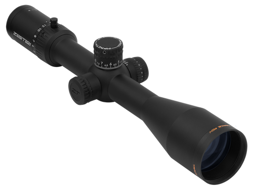 Zero Tech Optics Trace Advanced 4-24x50mm 30mm Tube FFP Riflescope, Black - TR4245F-IR