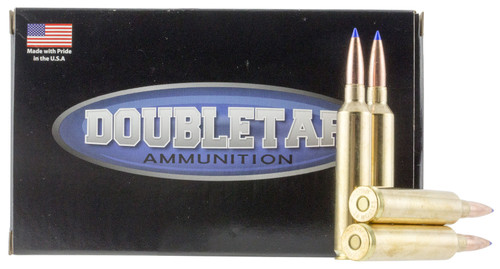 DoubleTap Ammunition 26 Nosler 127gr Lead Free Rifle Ammo, Brass - 26N127X