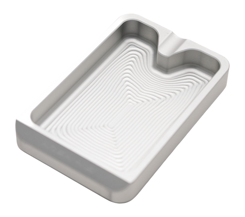 Area 419 Bullet/Cigar Tray Billet Aluminum Clear Anodized - 419-BTRAY-CLEAR