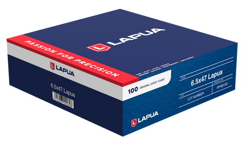 Berger Bullets 6.5x47 Lapua Unprimed Rifle Brass 100/Box - 4PH6010C