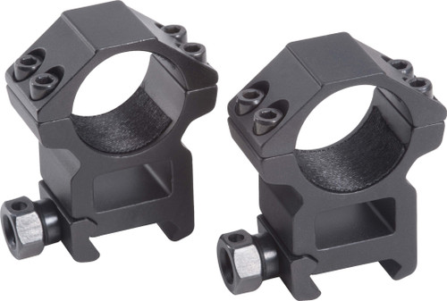 Traditions Tactical Rings 30mm High Picatinny, Matte Black - TRAD A768H