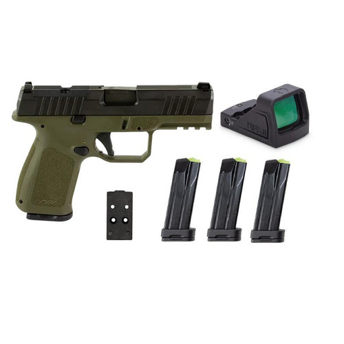 Rost Martin RM1C 9mm 4" 10+1 Semi-Auto Pistol, OD Green - RM1CODGOSP10SPL