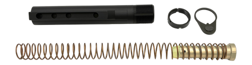 LBE Unlimited 4-Position Mil-Spec Buffer Tube Kit, Black - MILBUFKT-4POS