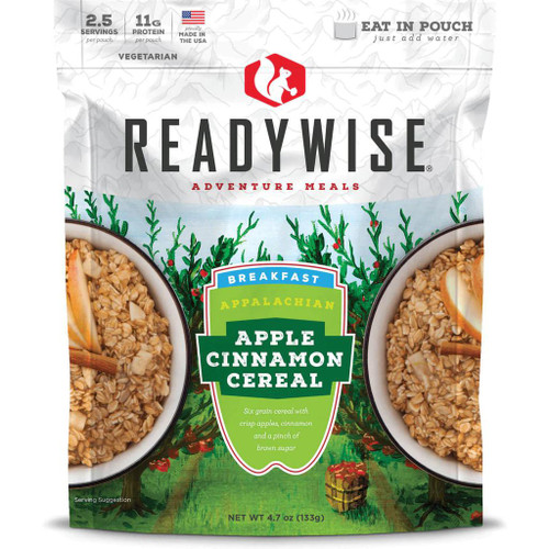 ReadyWise Appalachian Apple Cinnamon Cereal - RW05-008