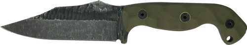 Stroup Knives STP TU1 Fixed Blade Knife, OD Green - STP TU1 OD GREEN G10