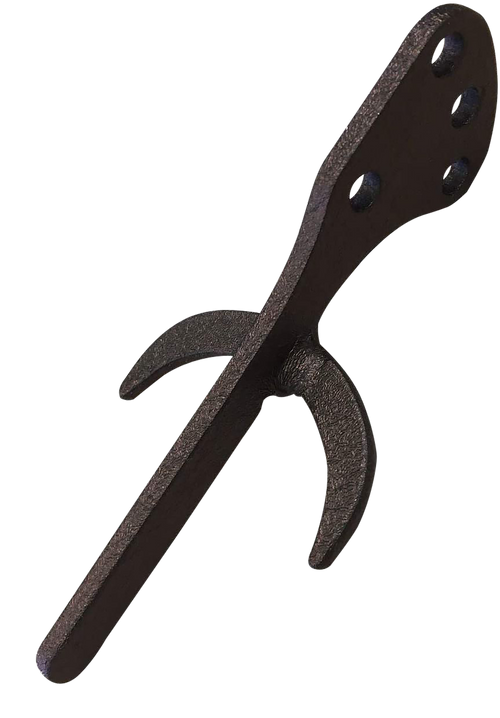 Skull Hooker Little Hooker Prong Brown - SKH-LHP-BRN