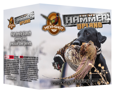 HEVI-Shot HEVI-Hammer Upland Plastic 12 Gauge 2.75" 1 1/4oz #3 Shot 25 Round Box - HS29103