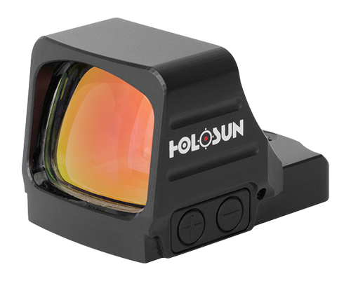 Holosun 407 Comp Gold Dot 6 MOA Open Pistol Reflex Sight, Black - HS407COMP-GD-6