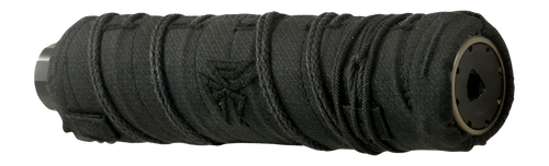 Burn Proof Gear Suppressor Cover Heavy, 8" x 1.5", Black - BPG-SC-H-8-1-5-BLK