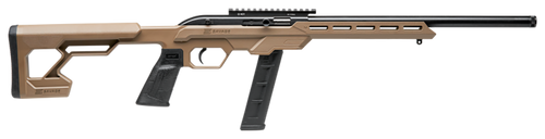 Savage Arms 64 Precision .22 LR 16.5" 20+1 Rifle, Matte Black/FDE - 45125