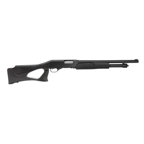 Savage Arms Stevens 320 Security 20 Gauge 18.5" 5+1 Pump Action Shotgun, Matte Black - SAV 23247