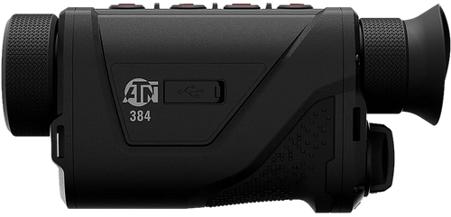 ATN Blaze Hunter Pro 335 4-32x35mm Thermal Monocular with Laser Rangefinder, Black - TIMNBLH335LRF