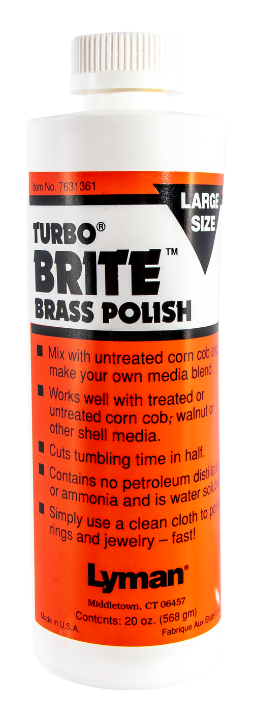 Lyman Turbo Brite Brass Polish 20 oz - 7631361