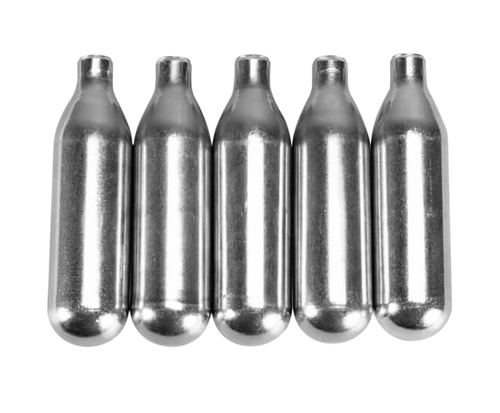 Umarex P2P 8G CO2 Cylinder Silver 5 Pack - 2292311