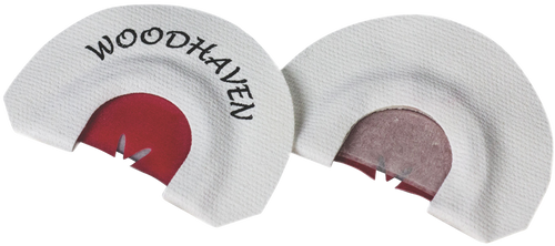 Woodhaven Custom Calls Red Wasp Diaphragm Call Triple Reed White - WH013