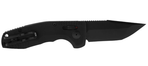 SOG SOG-TAC Auto Compact Folding Knife, Black - SOG-15-38-09