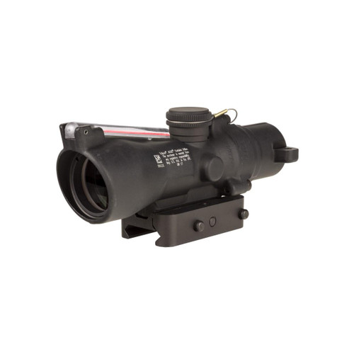 Trijicon ACOG 3x24 Compact Riflescope, Red Horseshoe/Dot Illuminated, Black - TA50C400354