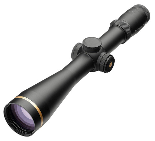 Leupold VX-6 4-24x52mm 34mm Riflescope, Matte Black Illuminated Varmint Hunter - 115012B