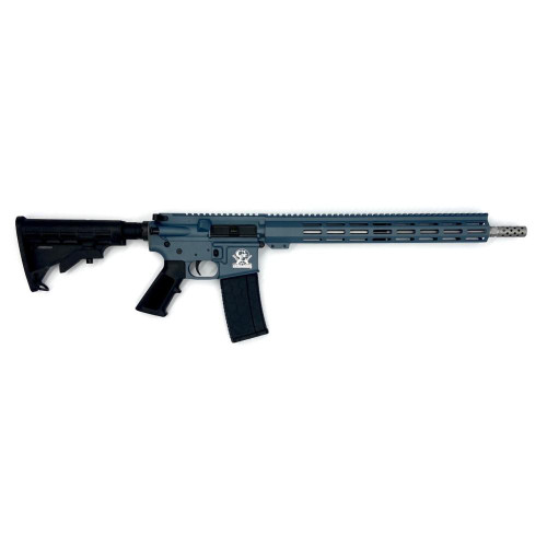10 Ring GLFA 223 Wylde 16" 10rd Rifle, Blue Titanium Cerakote - GL15CA223SS BLU