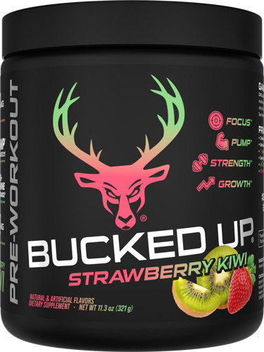 Bucked Up Pre-Workout Strawberry Kiwi 30 Servings - 1001105