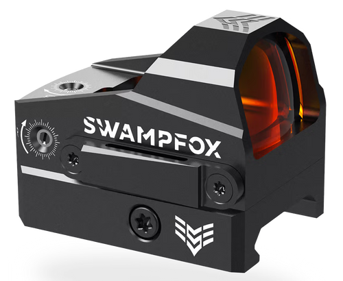 Swampfox Optics Kingslayer 1x22 Circle Dot Red Dot Sight, Black - OKS00122RC