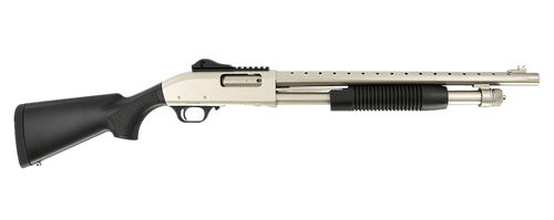 Tokarev USA TX3 12MA1 12 Gauge 18.5" 5+1 Pump Shotgun, Nickel - 21000421